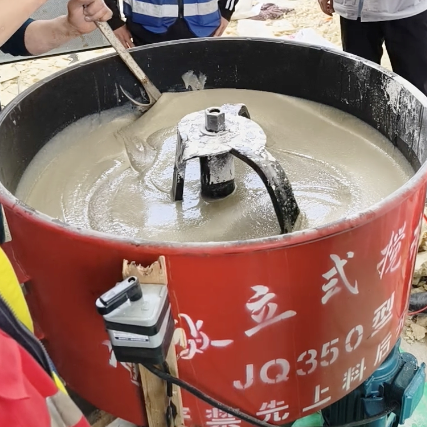 柳江汽轮机余热压缩机导热油设备底座耐高温环氧树脂灌浆料